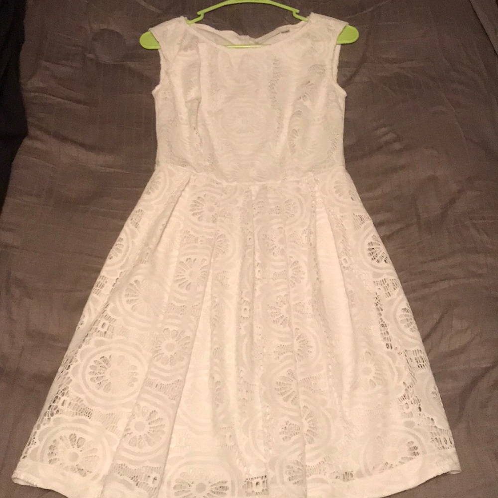 White dress